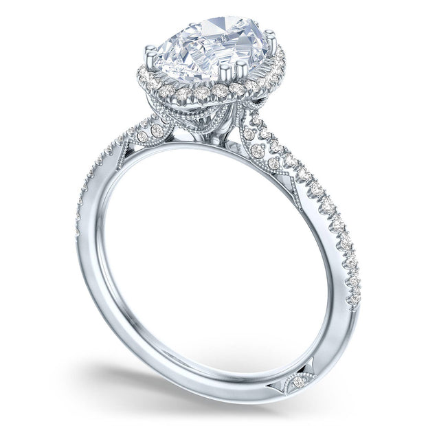 Pear Bloom Engagement Ring