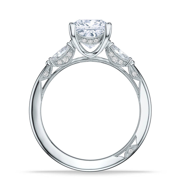 Princess 3-Stone Engagement Ring