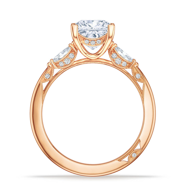 Princess 3-Stone Engagement Ring