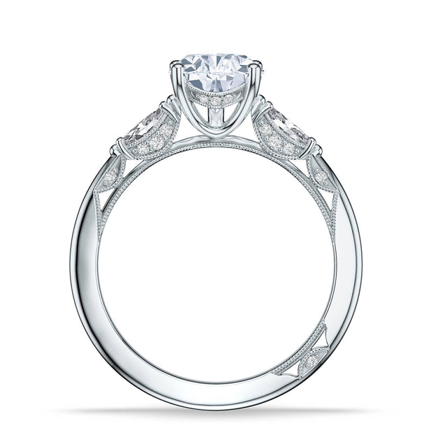 Pear 3-Stone Engagement Ring