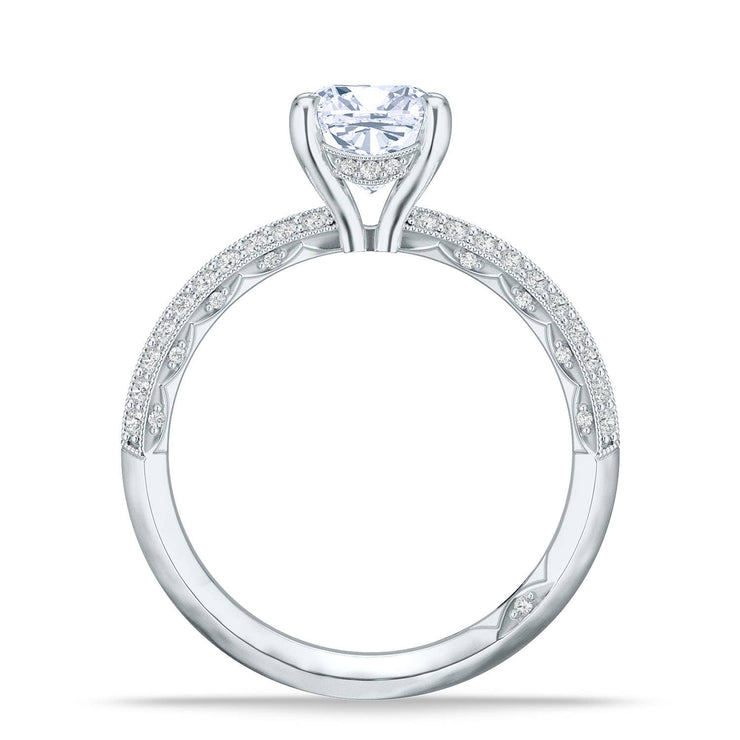 Cushion Solitaire Engagement Ring