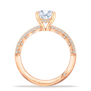Cushion Solitaire Engagement Ring