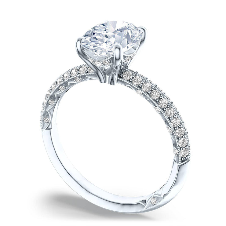 Oval Solitaire Engagement Ring