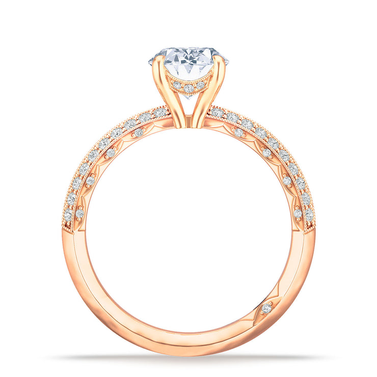 Oval Solitaire Engagement Ring