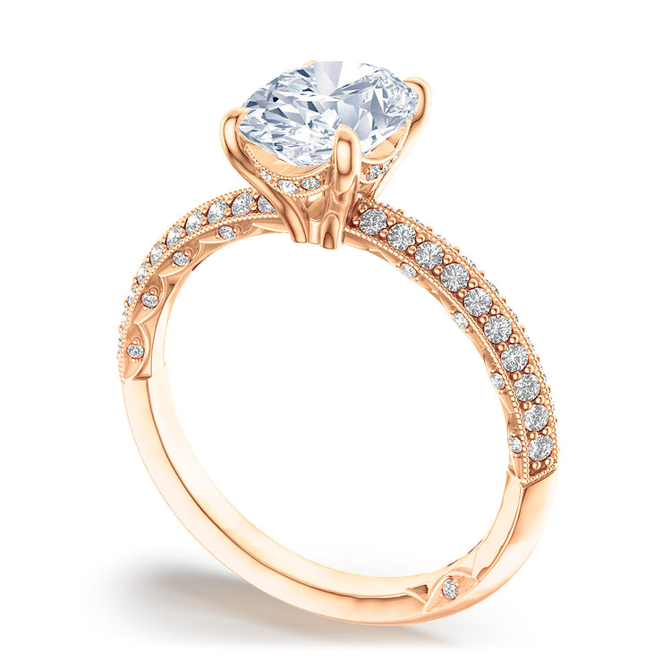 Oval Solitaire Engagement Ring