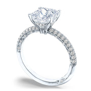 Princess Solitaire Engagement Ring