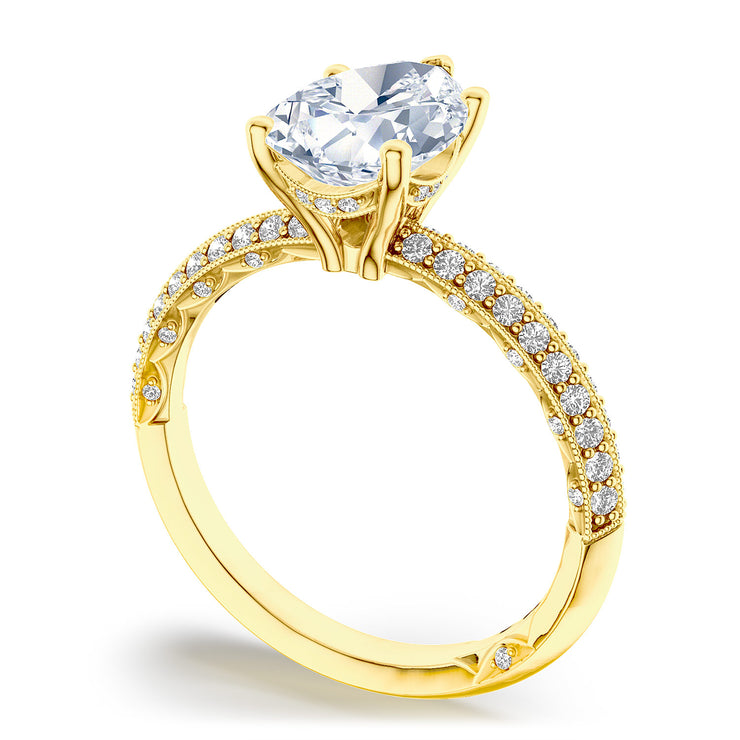Pear Solitaire Engagement Ring