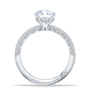 Round Solitaire Engagement Ring