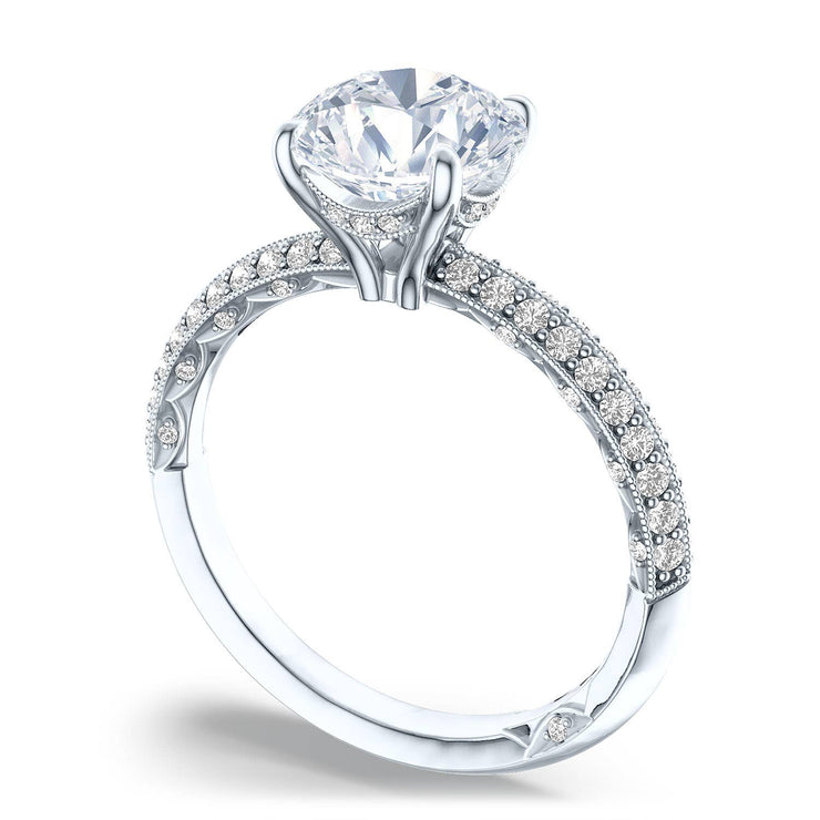 Round Solitaire Engagement Ring