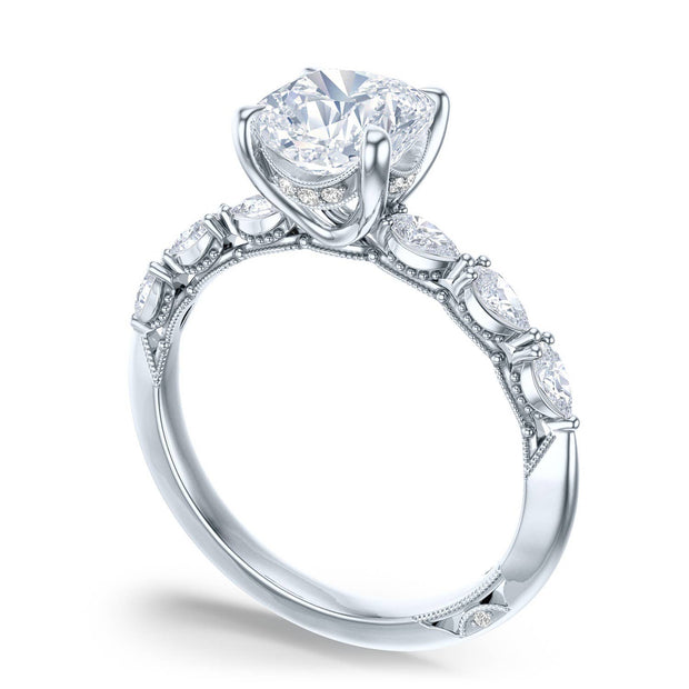 Cushion Solitaire Engagement Ring