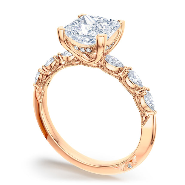 Princess Solitaire Engagement Ring