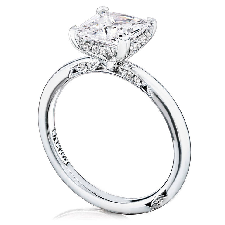 Princess Solitaire Engagement Ring