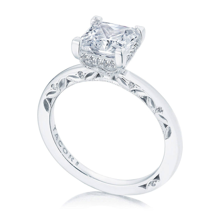 Princess Solitaire Engagement Ring