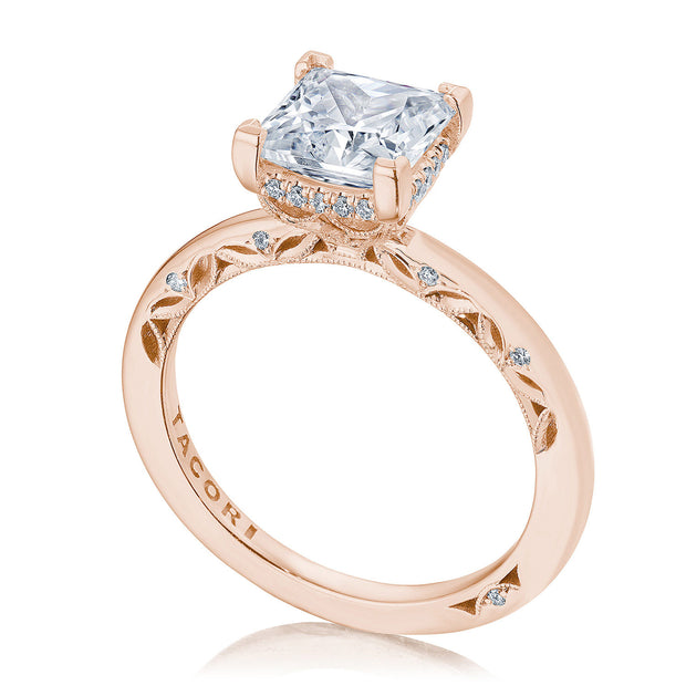 Princess Solitaire Engagement Ring
