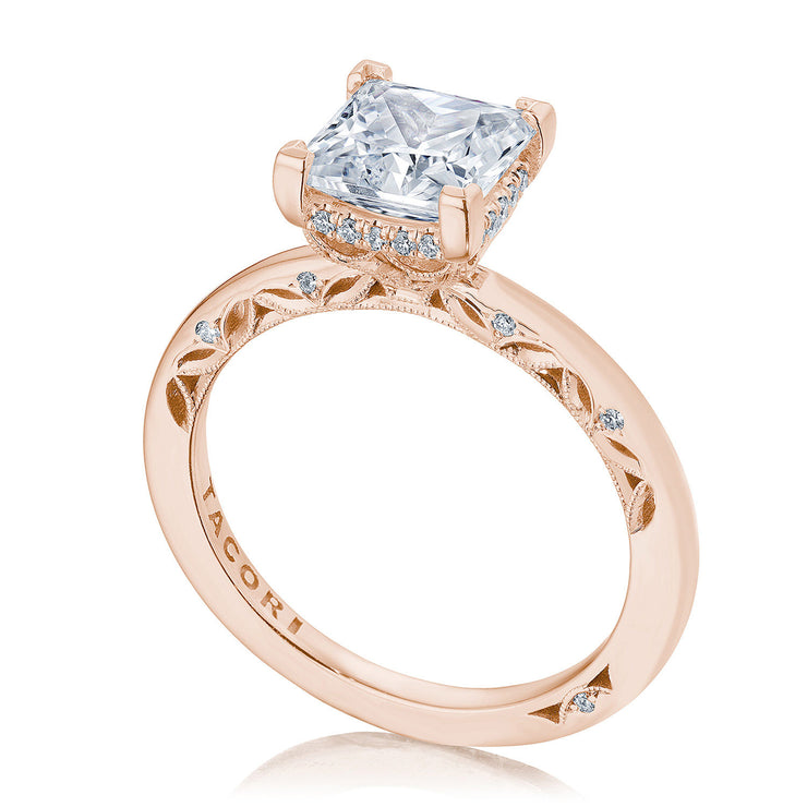 Princess Solitaire Engagement Ring