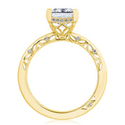 Princess Solitaire Engagement Ring