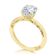 Pear Solitaire Engagement Ring