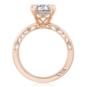 Emerald Solitaire Engagement Ring
