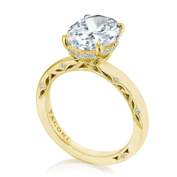 Oval Solitaire Engagement Ring