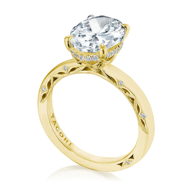 Oval Solitaire Engagement Ring