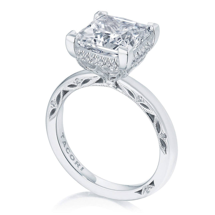 Princess Solitaire Engagement Ring