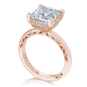 Princess Solitaire Engagement Ring