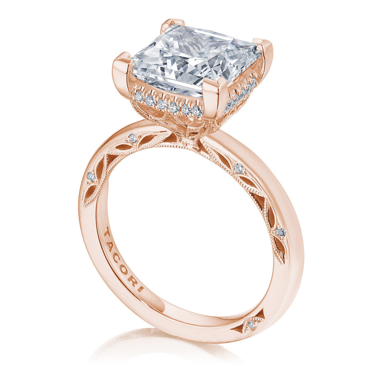 Princess Solitaire Engagement Ring