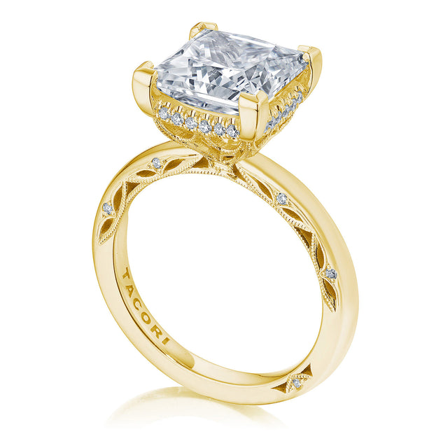 Princess Solitaire Engagement Ring