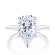 Pear Solitaire Engagement Ring