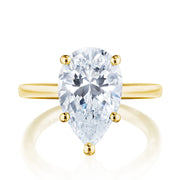 Pear Solitaire Engagement Ring