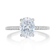 Oval Solitaire Engagement Ring