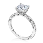 Princess Solitaire Engagement Ring