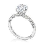 Pear Solitaire Engagement Ring