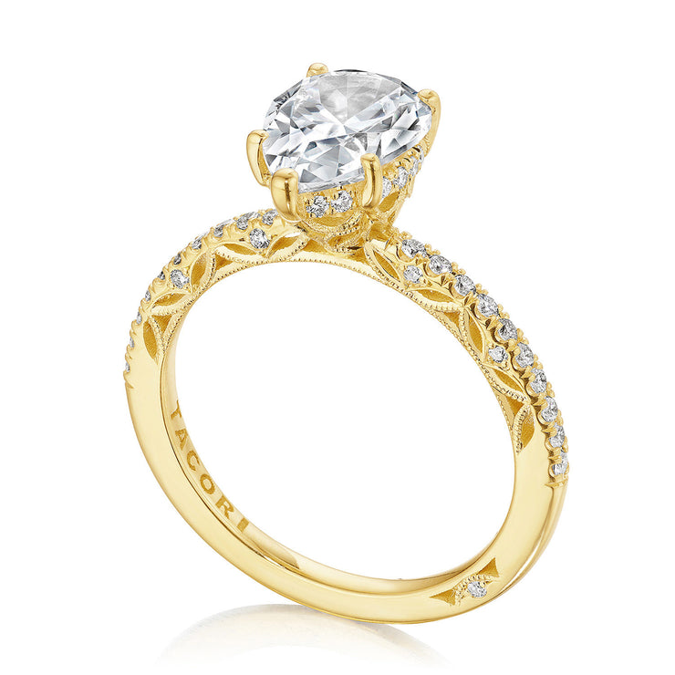 Pear Solitaire Engagement Ring
