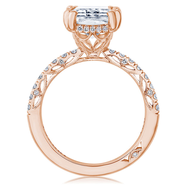 Emerald Solitaire Engagement Ring