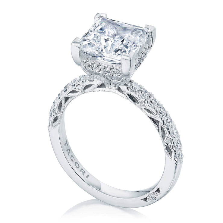 Princess Solitaire Engagement Ring