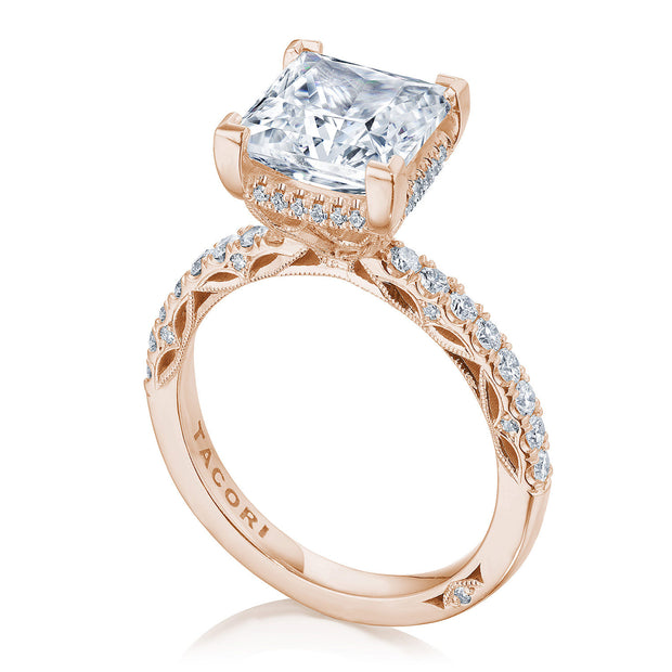 Princess Solitaire Engagement Ring