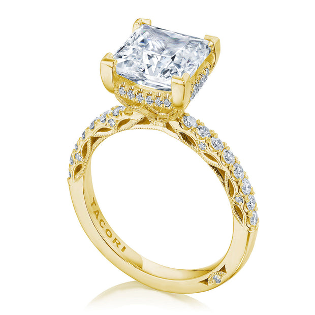 Princess Solitaire Engagement Ring