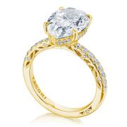 Pear Solitaire Engagement Ring