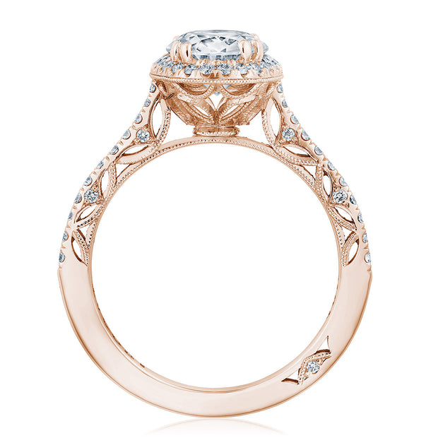 Oval Bloom Engagement Ring
