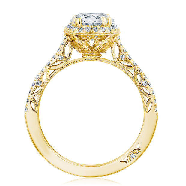 Oval Bloom Engagement Ring