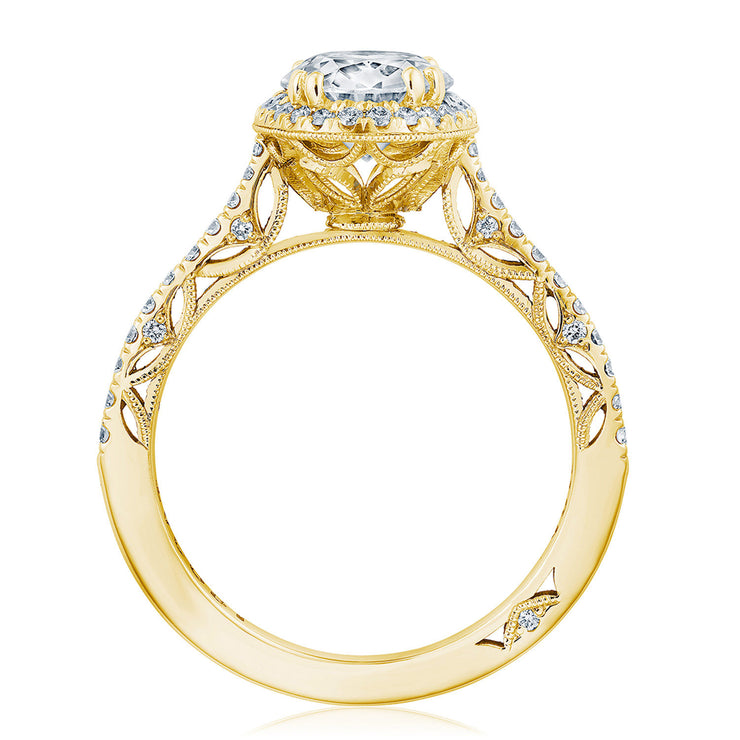 Oval Bloom Engagement Ring