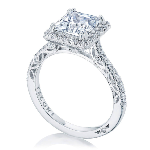 Princess Bloom Engagement Ring