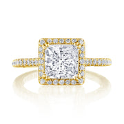 Princess Bloom Engagement Ring