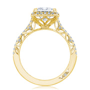 Princess Bloom Engagement Ring