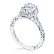 Pear Bloom Engagement Ring