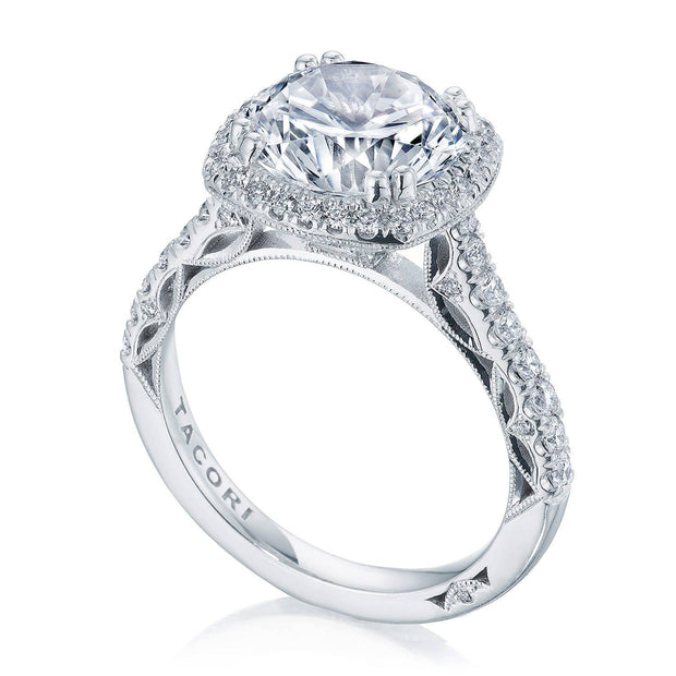 Cushion Bloom Engagement Ring