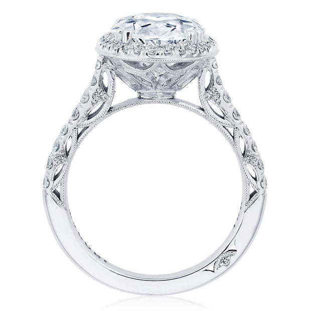 Oval Bloom Engagement Ring