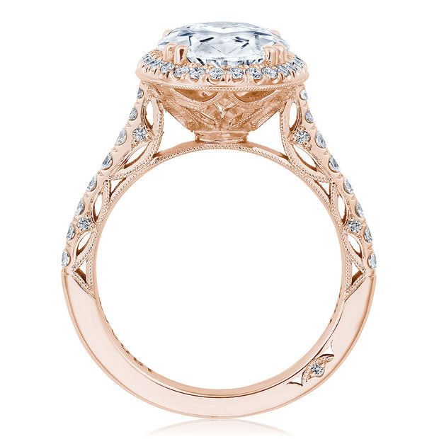 Oval Bloom Engagement Ring