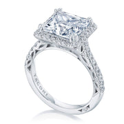 Princess Bloom Engagement Ring